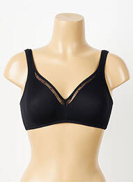 Soutien-gorge sans armature haut soutien-gorge emboitant noir VANITY FAIR femme