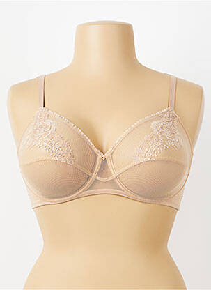 Soutien-gorge légère et transparente haut soutien-gorge emboitant chair LISE CHARMEL femme
