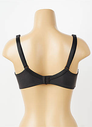 Soutien-gorge effet matière satinée haut soutien-gorge emboitant marron FELINA femme