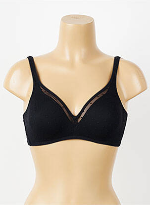 Soutien-gorge sans armature bralettes noir VANITY FAIR femme
