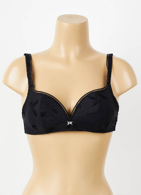 Soutien-gorge sans armature brassieres noir BARBARA femme