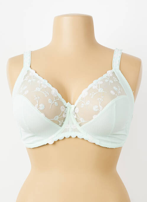 Soutien-gorge légère et transparente haut soutien-gorge emboitant bleu PRIMADONNA femme
