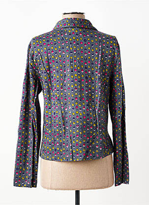 Veste casual col tailleur gris NOMADS femme