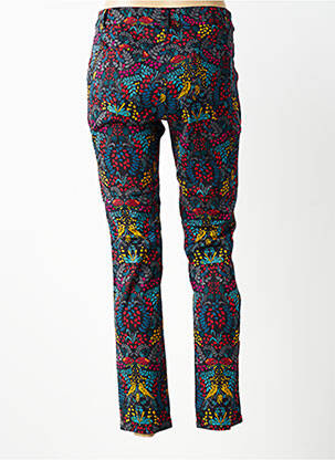 Pantalon slim tissage popeline noir NOMADS femme