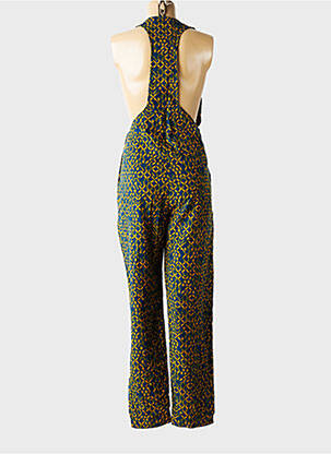 Salopette coupe cintrée fines bretelles bleu NOMADS femme