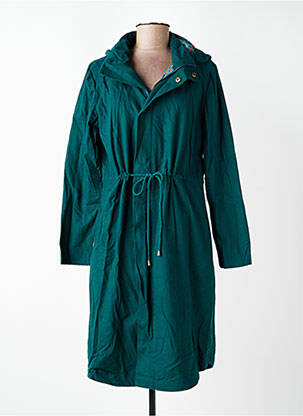 Parka manches longues a capuche vert NOMADS femme