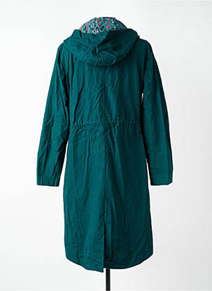 Parka manches longues a capuche vert NOMADS femme