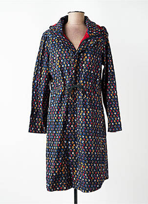 Parka manches longues a capuche noir NOMADS femme
