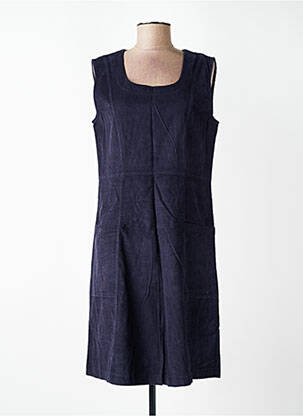 Robe mi-longue sans manche sans manche bleu NOMADS femme