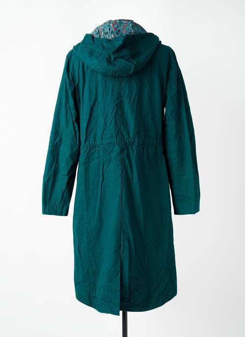 Parka manches longues a capuche vert NOMADS femme