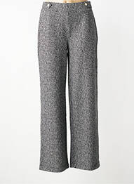 Pantalon large poches taille normale noir B.YOUNG femme