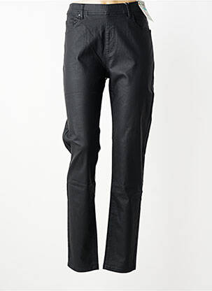 Pantalon slim taille élastique taille normale noir S.QUISE femme