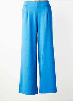 Pantalon large poches taille normale bleu B.YOUNG femme
