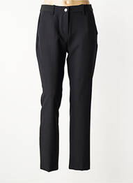 Pantalon slim taille élastique taille normale noir ANNA MONTANA femme