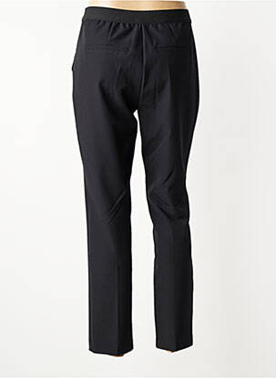 Pantalon slim taille élastique taille normale noir ANNA MONTANA femme