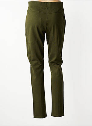 Pantalon slim taille élastique taille normale vert MICHA femme