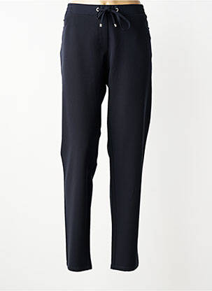 Pantalon droit stretch taille normale noir MICHA femme