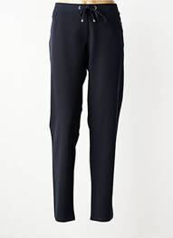 Pantalon droit stretch taille normale noir MICHA femme