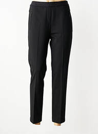 Pantalon slim taille élastique taille normale noir ANNA MONTANA femme