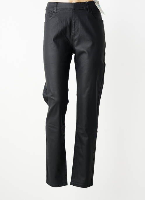 Pantalon slim taille élastique taille normale noir S.QUISE femme