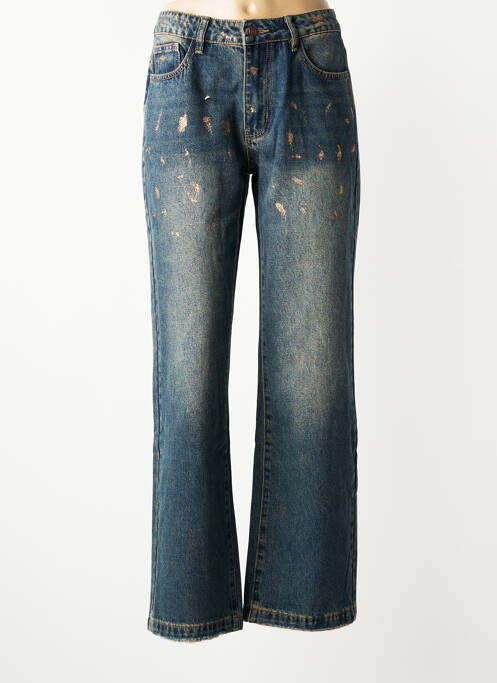 Jeans coupe large taille normale taille normale bleu MOLLY BRACKEN femme