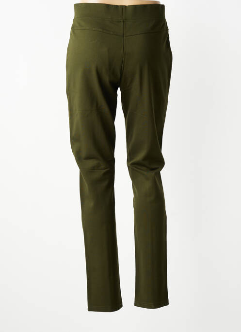 Pantalon slim taille élastique taille normale vert MICHA femme
