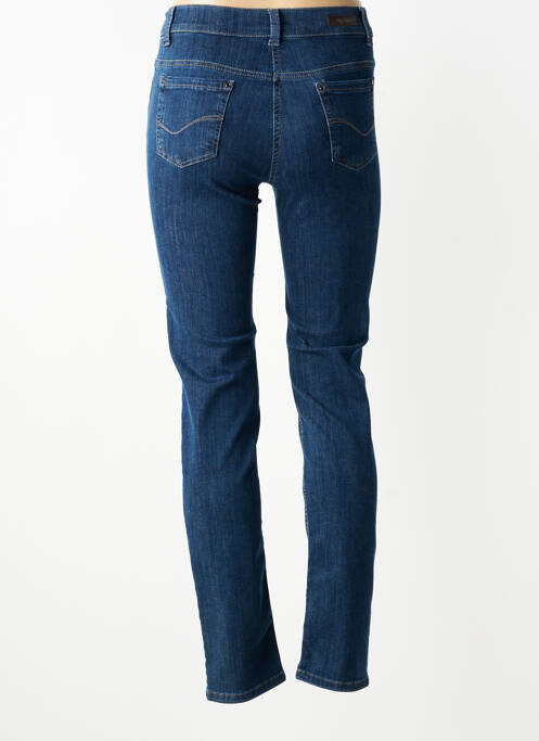 Jeans coupe slim stretch taille normale bleu ANNA MONTANA femme