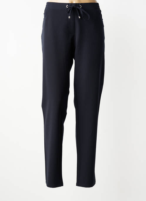 Pantalon droit stretch taille normale noir MICHA femme