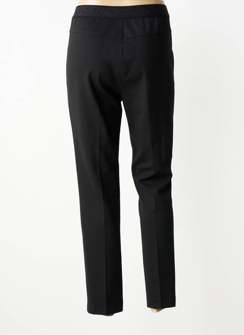 Pantalon slim taille élastique taille normale noir ANNA MONTANA femme