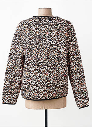 Veste casual coupe cintrée beige MADE IN ITALY femme