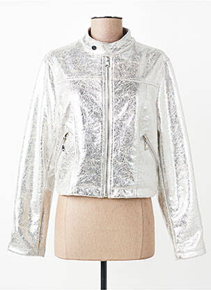 Veste casual finition intérieure doublée argent MOLLY BRACKEN femme