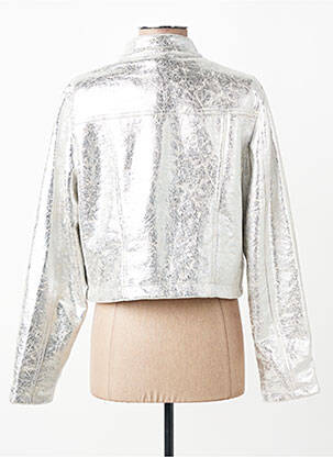 Veste casual finition intérieure doublée argent MOLLY BRACKEN femme