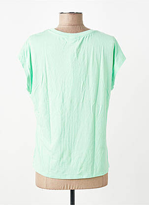 Top manches courtes manches courtes vert BARBARA LEBEK femme