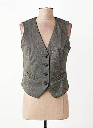 Gilet sans manche poches gris B.YOUNG femme