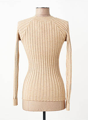 Top stretch manches longues beige C'EST BEAU LA VIE femme