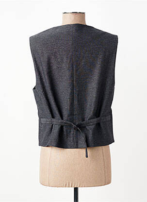 Gilet sans manche poches gris MOLLY BRACKEN femme