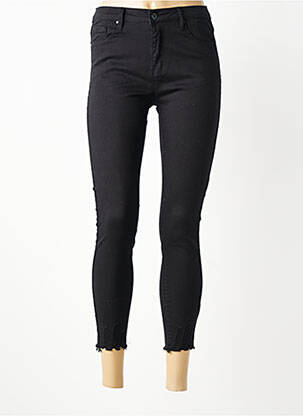 Jeans skinny taille haute taille haute noir ESTEE BROWN femme