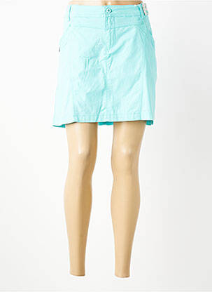 Jupe courte poches bleu S.QUISE femme