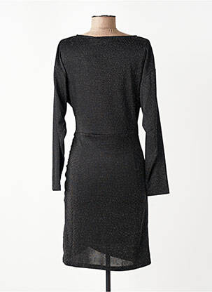 Robe courte manches longues manches longues noir B.YOUNG femme