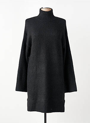 Robe pull stretch manches longues noir B.YOUNG femme