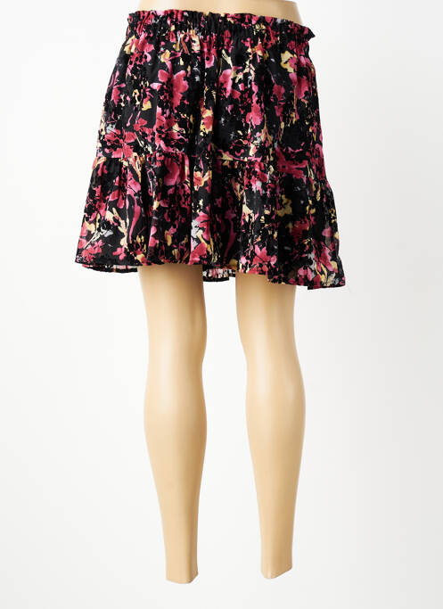 Jupe courte doublure noir LILI & LALA femme