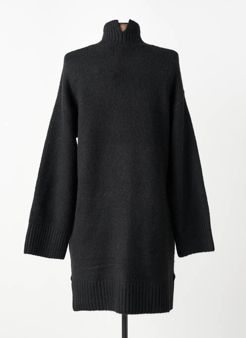 Robe pull stretch manches longues noir B.YOUNG femme