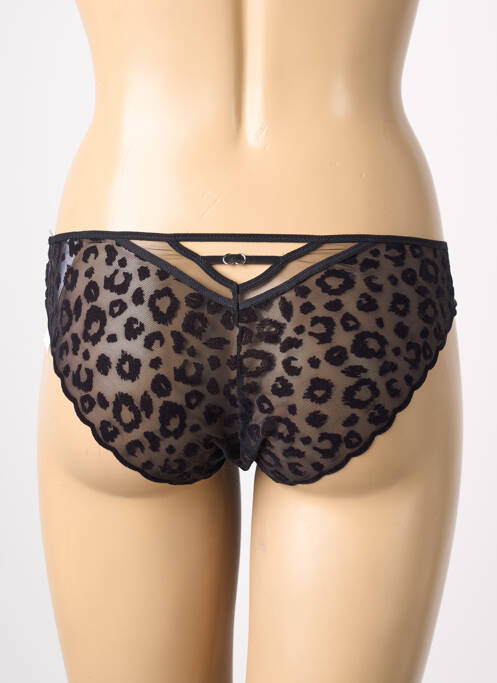 Culotte tissage satiné noir CHANTELLE femme