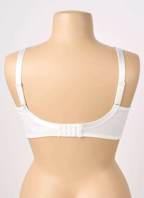 Soutien-gorge broderie haut soutien-gorge emboitant beige CHANTELLE femme