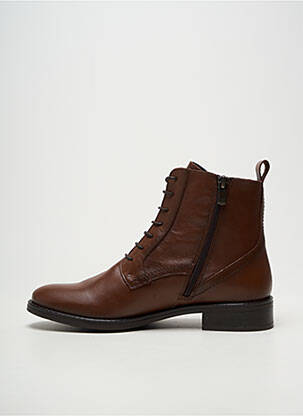 Bottines/boots talon bas talon plat jusqu'à 3cm marron FLUCHOS femme