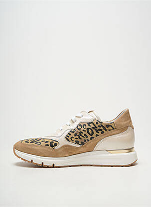 Baskets semelle amovible talon plat jusqu'à 3cm or DORKING femme