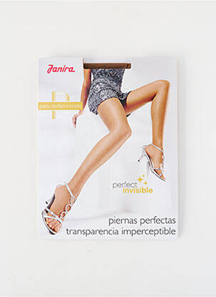Collants stretch beige JANIRA femme