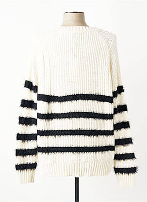 Pull stretch manches longues beige MOLLY BRACKEN femme