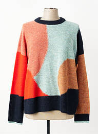 Pull stretch manches longues bleu WHITE STUFF femme