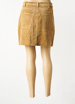 Jupe courte poches beige MOLLY BRACKEN femme